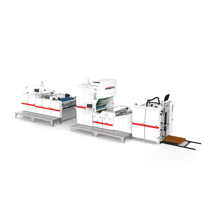 Otomatik Zincir Bıçak Tozu Temizleme Laminasyon Makinesi