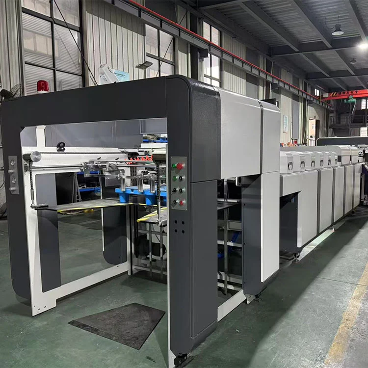 Otomatik Kalın İnce Kağıt UV Yağlı Vernik Makinası